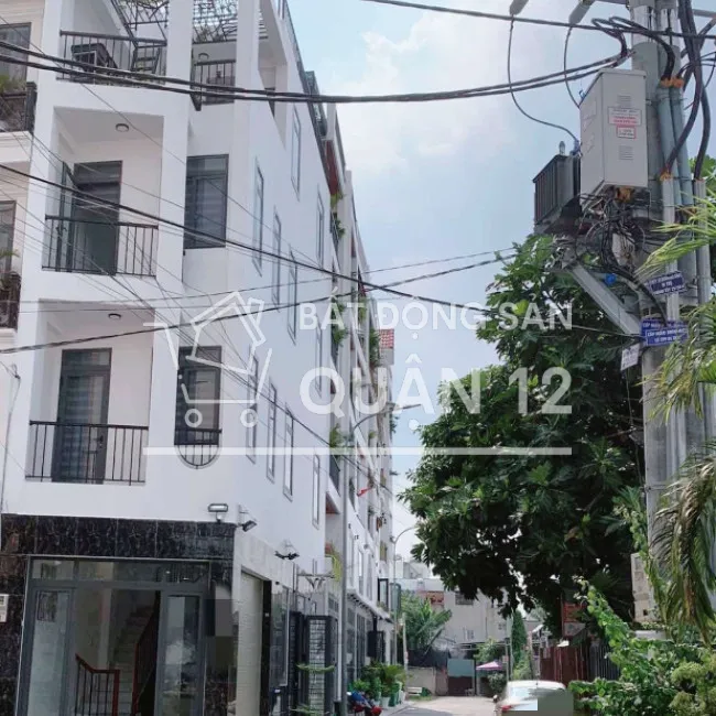 Nhà mới full nt 40m2-4tang mt Tân Thới Hiệp 13 , liền kề Toà Án Quận 12 , 5 tỷ nhỉnh 0932030061