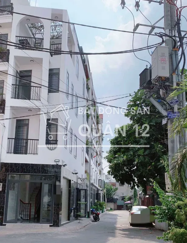 Nhà mới full nt 40m2-4tang mt Tân Thới Hiệp 13 , liền kề Toà Án Quận 12 , 5 tỷ nhỉnh 0932030061