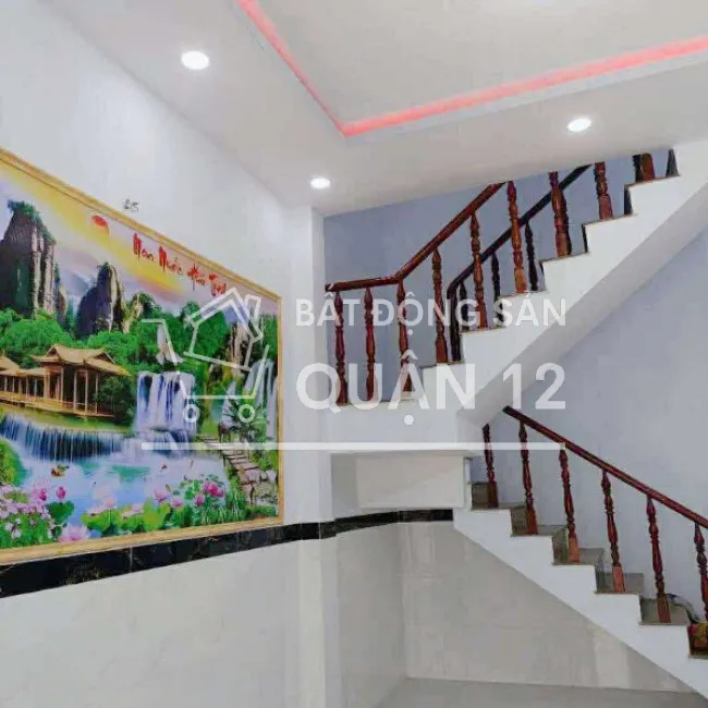 Bán nhà 58m2-2tang sát mt Tân Thới Hiệp 21 Q12 ,hẻm 3m, liền kề Mega Market, 4 tỷ nhỉnh 0932030061